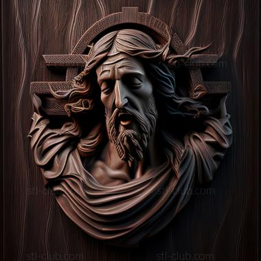 3D model st jesus (STL)